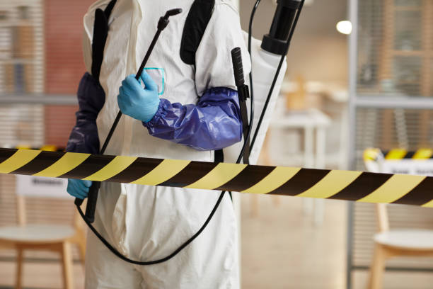 Professional Hoarding Cleanup technician working in Biddeford, ME